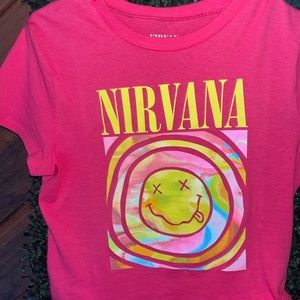 pink nirvana shirt